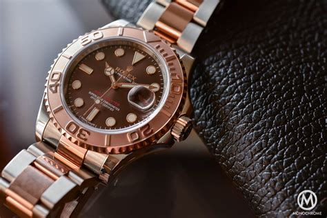 rolex two tone yacht master.